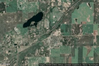 Vue aérienne de Gull Lake