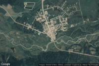 Vue aérienne de Haines Junction