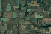 Vue aérienne de Huggett