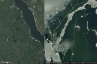 Vue aérienne de Latchford