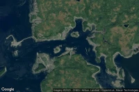 Vue aérienne de Metlakatla