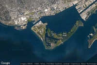 Vue aérienne de Mugg's Island