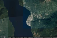 Vue aérienne de New Denver