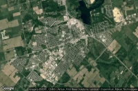 Vue aérienne de Orangeville