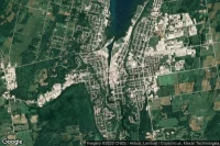 Vue aérienne de Owen Sound