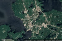 Vue aérienne de Parry Sound