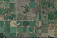 Vue aérienne de Purple Springs