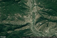 Vue aérienne de Mtskheta