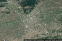Vue aérienne de Khashuri