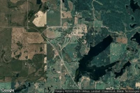 Vue aérienne de Shell Lake