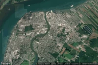 Vue aérienne de Sorel-Tracy