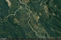 Vue aérienne de Spillimacheen