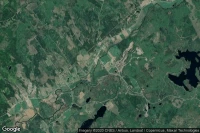 Vue aérienne de Upper Musquodoboit