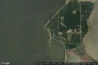 Vue aérienne de Victoria Beach