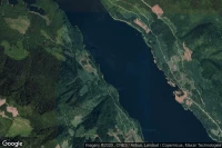 Vue aérienne de Yreka