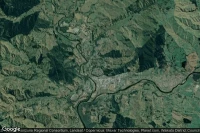 Vue aérienne de Taumarunui