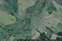 Vue aérienne de Kamyanyets