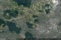 Vue aérienne de Zürich / Schwandenholz