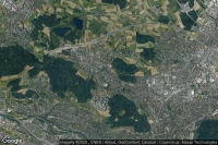 Vue aérienne de Zürich / Affoltern