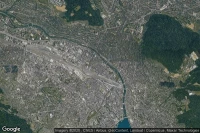 Vue aérienne de Zuerich / Gewerbeschule