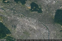 Vue aérienne de Zürich / Escher-Wyss
