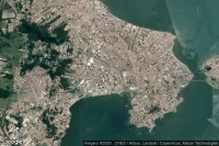 Vue aérienne de Campinas