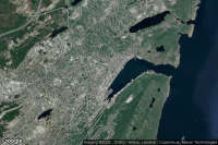 Vue aérienne de St. Johns