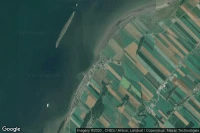 Vue aérienne de Kamouraska