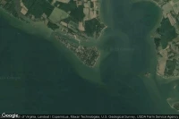 Vue aérienne de Cobb Island