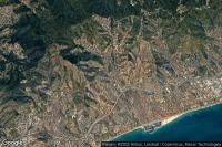 Vue aérienne de Alella