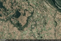 Vue aérienne de Valle de Tobalina