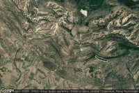 Vue aérienne de Valle de Losa