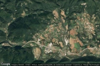 Vue aérienne de Montagut i Oix