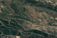 Vue aérienne de Brazuelo