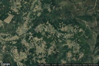 Vue aérienne de A Pobra do Brollón