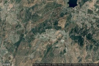 Vue aérienne de Collado Mediano