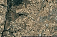 Vue aérienne de Serranillos del Valle
