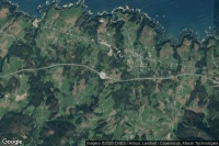 Vue aérienne de El Franco