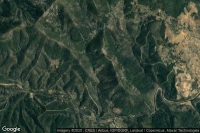 Vue aérienne de Herguijuela de la Sierra