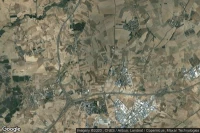 Vue aérienne de Villares de la Reina
