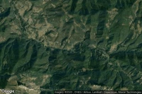 Vue aérienne de Pesaguero