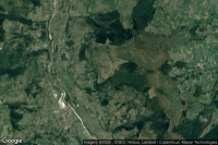 Vue aérienne de Santiurde de Toranzo