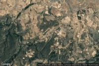 Vue aérienne de Valleruela de Pedraza