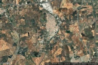 Vue aérienne de Bollullos de la Mitación