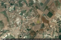 Vue aérienne de El Cuervo de Sevilla