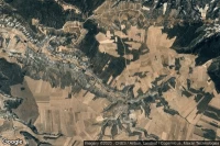 Vue aérienne de Castillejo de Robledo