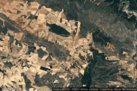 Vue aérienne de Nafría de Ucero