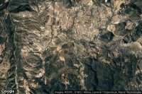 Vue aérienne de Rubielos de Mora