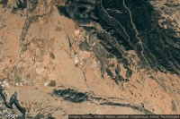 Vue aérienne de Villanueva del Rebollar de la Sierra