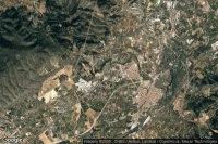 Vue aérienne de L'Alcúdia de Crespins